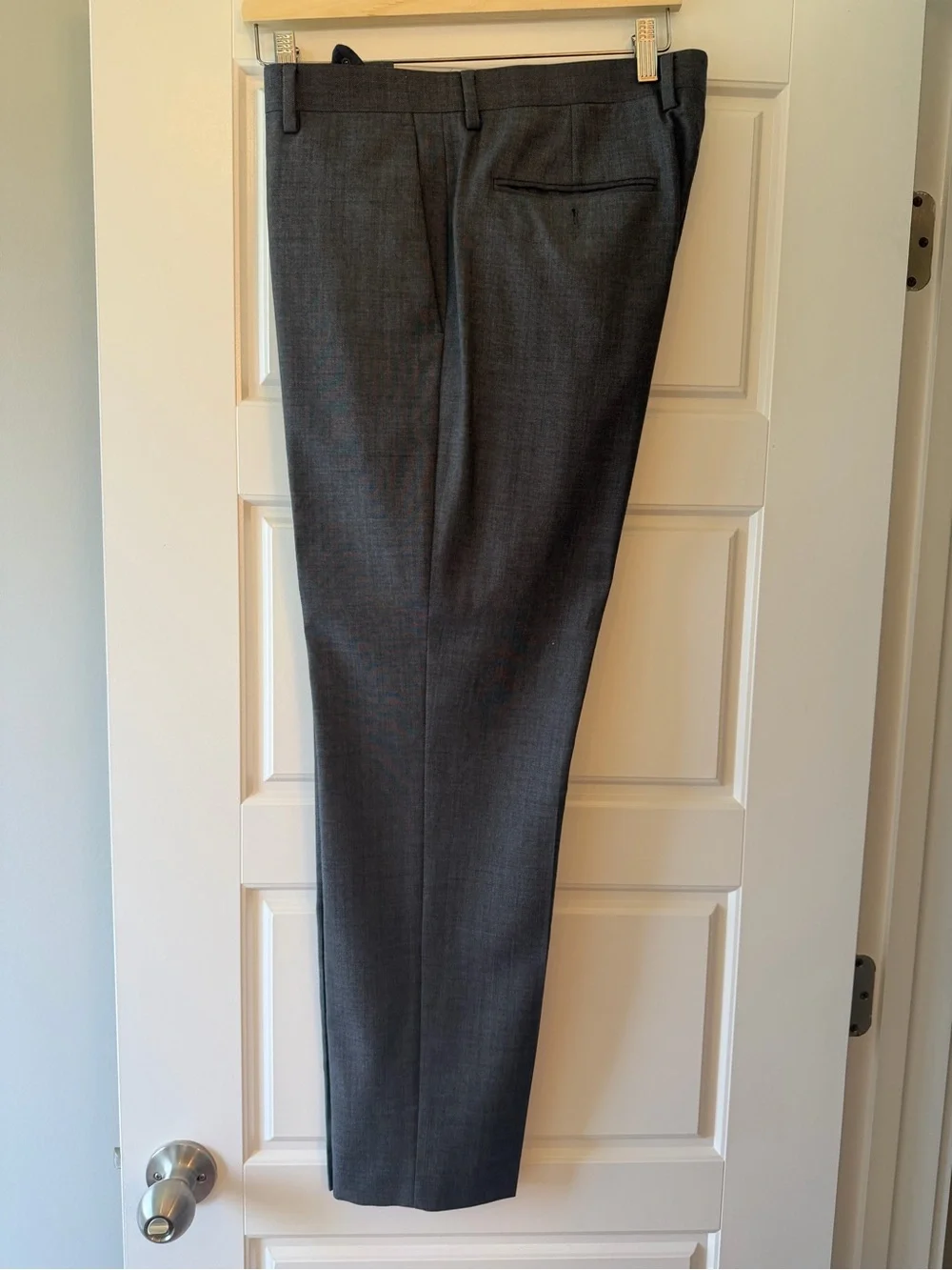 J. Crew Men's Suit Pants - Charcoal - 100% Wool - 32x30 - Crosby Classic Fit